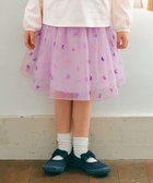 【エニファム/any FAM / KIDS】のラメチュールフレアスカート ラベンダー×ネコ|ID: prp329100004472781 ipo3291000000031950644
