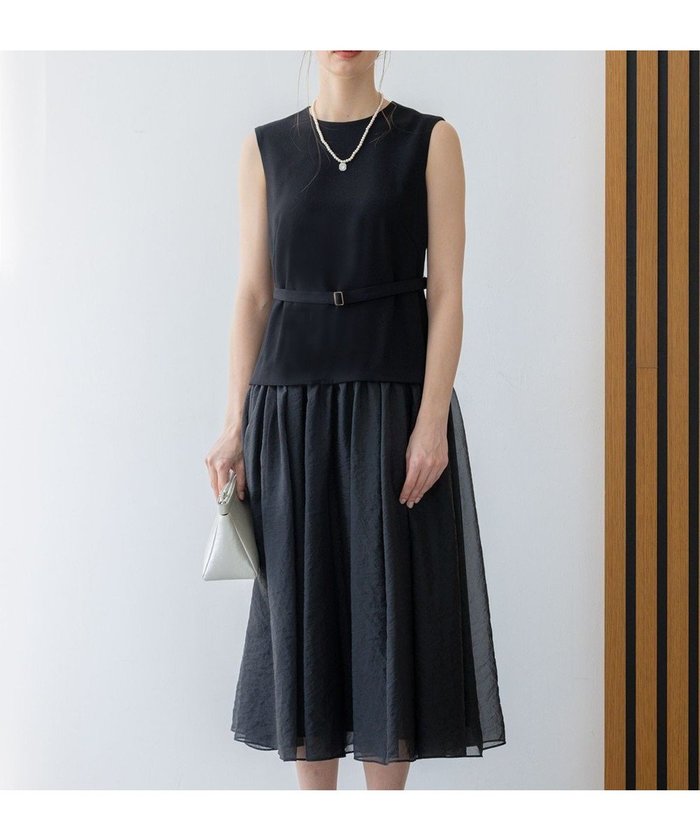 【23区/NIJYUSANKU】の【APPLAUDIR】クリアジョーゼットコンビ ドレス インテリア・キッズ・メンズ・レディースファッション・服の通販 founy(ファニー) https://founy.com/ ファッション Fashion レディースファッション WOMEN ワンピース Dress ドレス Party Dresses オーガンジー Organdy 春 Spring ジャケット Jacket ドレス Dress ドレープ Drape ノースリーブ No Sleeve パーティ Party S/S・春夏 Ss・Spring/Summer おすすめ Recommend 夏 Summer セレモニー Ceremony 結婚式 Wedding Ceremony |ID: prp329100004472885 ipo3291000000031963212