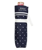 【ムーンバット/MOONBAT】のPOLO RALPH LAUREN 晴雨兼用日傘 折りたたみ傘 ドット×グログラン/一級遮光 遮熱 UV ディープブルー|ID: prp329100004472913 ipo3291000000031965281