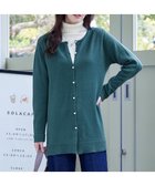 【ティアクラッセ/Tiaclasse】の【洗える】ラウンドネックミドル丈ニットカーディガン ターコイズ|ID: prp329100004472934 ipo3291000000032668818