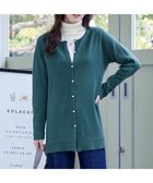 【ティアクラッセ/Tiaclasse】の【洗える】ラウンドネックミドル丈ニットカーディガン ターコイズ|ID: prp329100004472934 ipo3291000000035570724