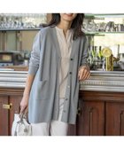 【ジェイ プレス/J.PRESS】の【洗える】COTTON MODAL Vネック カーディガン ダルブルー系|ID: prp329100004472954 ipo3291000000031903411