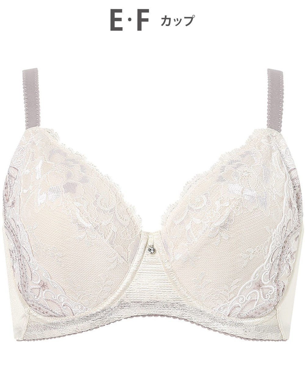 【ウィング/Wing】のブラジャー Wing Lesiage バストを小さく見せる 脇すっきり フルカップブラ 【6000シリーズ】 小さく見せるブラ PB6001 ウイング/ワコール インテリア・キッズ・メンズ・レディースファッション・服の通販 founy(ファニー) ファッション Fashion レディースファッション Fashion for Women アンダー Underwear Essentials クラシカル Classical, Vintage-Inspired コンパクト Compact, Small Size ストレッチ Stretch, Stretchy Fabric フラット Flat, Flat Shoes ブラジャー Bra, Lingerie モチーフ Motif, Design Theme レース Lace, Lace Fabric ワイヤー Wire, Wired Bra アイボリー|ID: prp329100004473295 ipo3291000000033587107