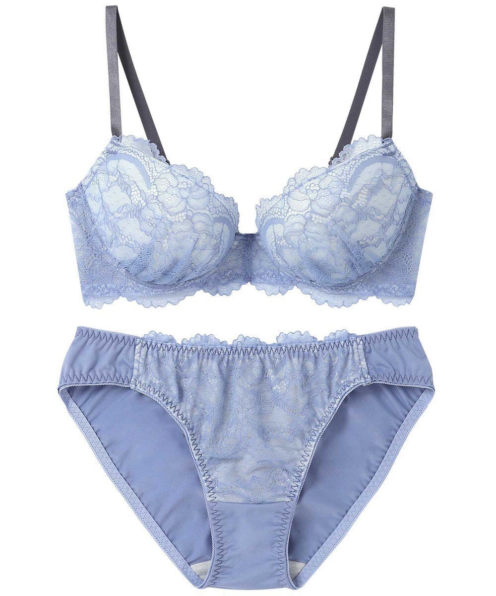 【アンフィ/AMPHI】のブラジャー ショーツセット まる胸メイク 推し活・推し事応援 Aカップあり 【ブラショーツセット】 上下セット ブラ BBJ201 アンフィ/ワコール インテリア・キッズ・メンズ・レディースファッション・服の通販 founy(ファニー) 　ファッション　Fashion　レディースファッション　Fashion for Women　アンダー　Underwear Essentials　ショーツ　Shorts, Short Pants　シンプル　Simple, Minimal　トレンド　Trend, Trending Now　フロント　Front, Front Design　ブラジャー　Bra, Lingerie　ベーシック　Basic, Essential　ラッセル　Raschel, Raschel Lace　ラップ　Wrap, Wrap Design　レース　Lace, Lace Fabric　ワイヤー　Wire, Wired Bra　おすすめ　Recommended / Our Picks　サックス|ID: prp329100004473548 ipo3291000000036311844