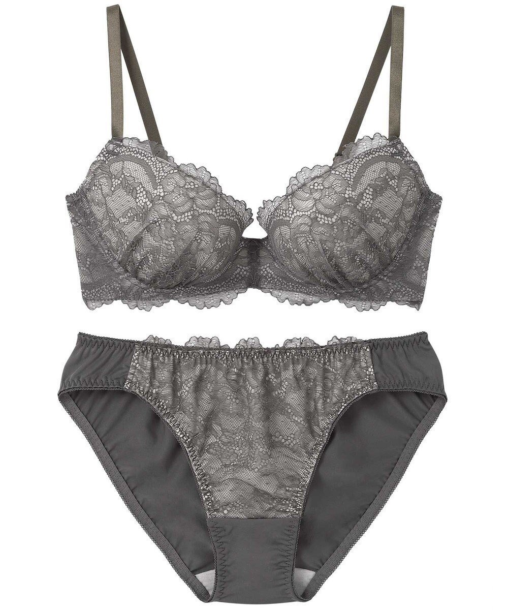 【アンフィ/AMPHI】のブラジャー ショーツセット まる胸メイク 推し活・推し事応援 Aカップあり 【ブラショーツセット】 上下セット ブラ BBJ201 アンフィ/ワコール インテリア・キッズ・メンズ・レディースファッション・服の通販 founy(ファニー) 　ファッション　Fashion　レディースファッション　Fashion for Women　アンダー　Underwear Essentials　ショーツ　Shorts, Short Pants　シンプル　Simple, Minimal　トレンド　Trend, Trending Now　フロント　Front, Front Design　ブラジャー　Bra, Lingerie　ベーシック　Basic, Essential　ラッセル　Raschel, Raschel Lace　ラップ　Wrap, Wrap Design　レース　Lace, Lace Fabric　ワイヤー　Wire, Wired Bra　おすすめ　Recommended / Our Picks　ダークカーキ|ID: prp329100004473548 ipo3291000000036311846