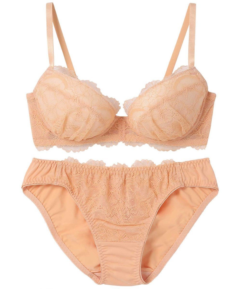 【アンフィ/AMPHI】のブラジャー ショーツセット まる胸メイク 推し活・推し事応援 Aカップあり 【ブラショーツセット】 上下セット ブラ BBJ201 アンフィ/ワコール インテリア・キッズ・メンズ・レディースファッション・服の通販 founy(ファニー) 　ファッション　Fashion　レディースファッション　Fashion for Women　アンダー　Underwear Essentials　ショーツ　Shorts, Short Pants　シンプル　Simple, Minimal　トレンド　Trend, Trending Now　フロント　Front, Front Design　ブラジャー　Bra, Lingerie　ベーシック　Basic, Essential　ラッセル　Raschel, Raschel Lace　ラップ　Wrap, Wrap Design　レース　Lace, Lace Fabric　ワイヤー　Wire, Wired Bra　おすすめ　Recommended / Our Picks　オレンジ|ID: prp329100004473548 ipo3291000000036311852