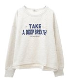 【アースミュージックアンドエコロジー/earth music&ecology】のアソートロゴスウェット Oatmeal|ID: prp329100004473617 ipo3291000000031930654