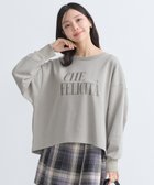 【アースミュージックアンドエコロジー/earth music&ecology】のアソートロゴスウェット Gray Beige|ID: prp329100004473617 ipo3291000000031930656