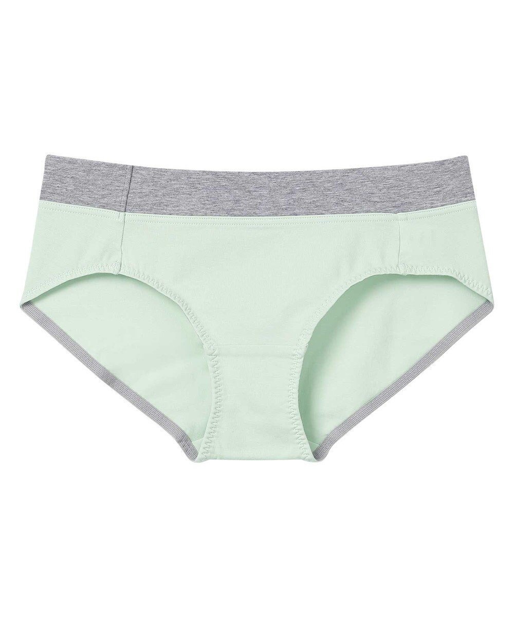 【ウンナナクール/une nana cool】の綿ベア天竺 カラーブロッキング ショーツ インテリア・キッズ・メンズ・レディースファッション・服の通販 founy(ファニー) 　ファッション　Fashion　レディースファッション　Fashion for Women　アンダー　Underwear Essentials　ショーツ　Shorts, Short Pants　シンプル　Simple, Minimal　ブロッキング　Color Blocking, Panel Design　ME|ID: prp329100004473694 ipo3291000000035916589