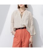 【23区/NIJYUSANKU】の【洗える】LIBECO タックスリーブ シャツ ベージュ|ID: prp329100004473705 ipo3291000000032758037