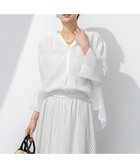 【23区/NIJYUSANKU】の【洗える】LIBECO タックスリーブ シャツ ホワイト|ID: prp329100004473705 ipo3291000000032758038