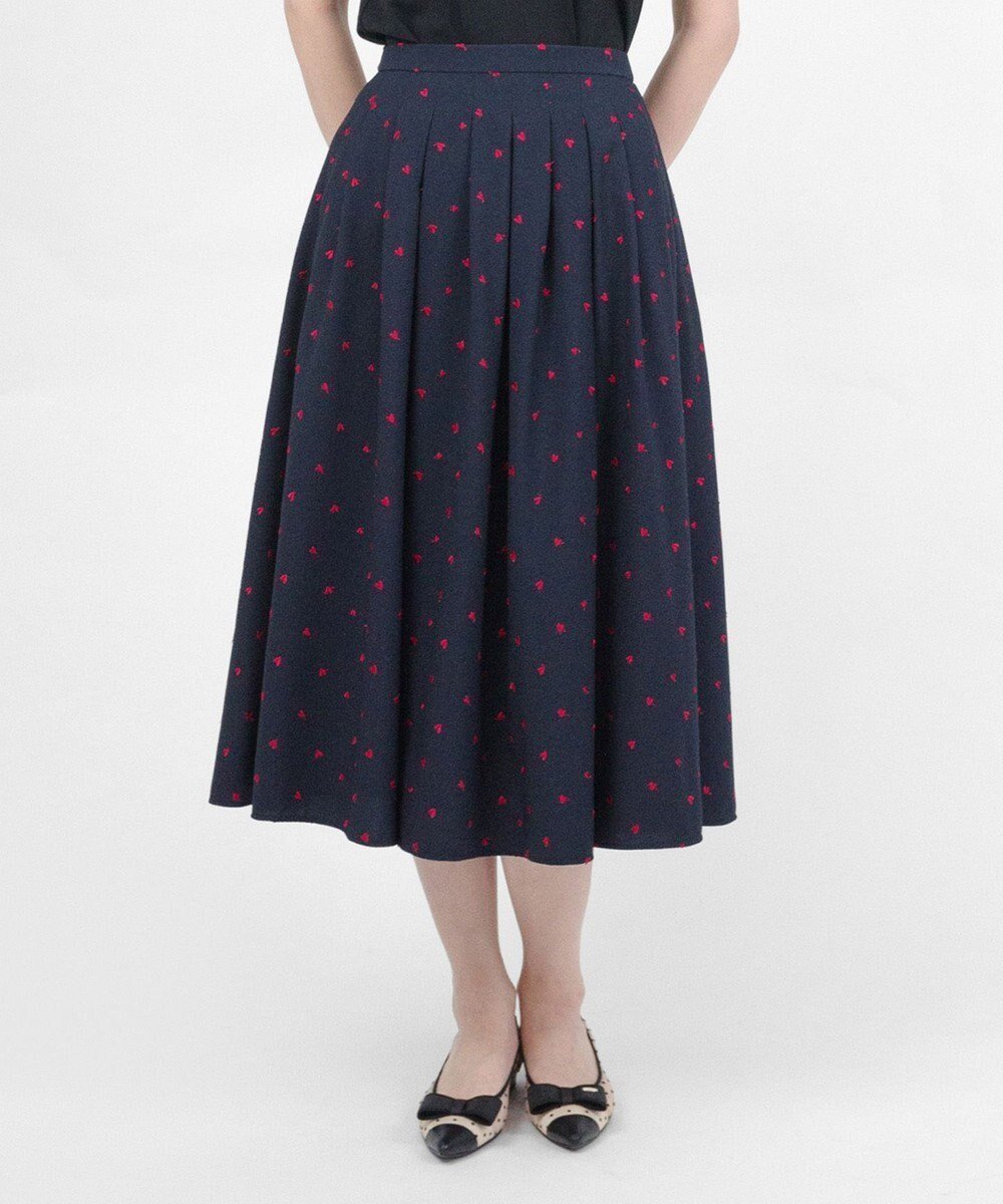 【トッカ/TOCCA】の【洗える・接触冷感】IN MY HEART スカート インテリア・キッズ・メンズ・レディースファッション・服の通販 founy(ファニー) 　ファッション　Fashion　レディースファッション　Fashion for Women　スカート　Skirts　2025年　2025　2025春夏・S/S　Spring/Summer 2025 SS25　再入荷　Restock / Back in Stock　夏　Summer　S/S・春夏　SS, Spring/Summer, Warm Season　洗える　Machine Washable　A/W・秋冬　Autumn/Winter　ネイビー系7|ID: prp329100004473734 ipo3291000000032991381