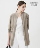 【アイシービー/iCB】の【先行予約・WEB限定カラーあり・UVカット・接触冷感・速乾】マットスキューバ ブルゾン クリームブラウン系[WEB限定]|ID: prp329100004473761 ipo3291000000031523190