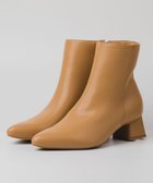 【ボントレ/BONTRE】の【PRECIEUX JOUET/プレシュウジュエ】ポインテッドスクエアヒールブーツ ベージュ|ID: prp329100004473768 ipo3291000000032670313