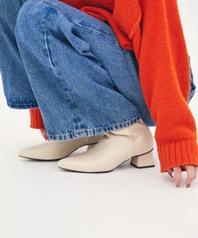 【ボントレ/BONTRE】の【PRECIEUX JOUET/プレシュウジュエ】ポインテッドスクエアヒールブーツ 人気、トレンドファッション・服の通販 founy(ファニー) ファッション Fashion レディースファッション Fashion for Women ショート Short, Short Length ポインテッド Pointed Toe, Sharp Toe A/W・秋冬 Autumn/Winter |ID:prp329100004473768