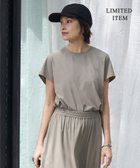 【アイシービー/iCB】の【WEB限定・接触冷感・UVカット・速乾】マットスキューバ 半袖プルオーバー クリームブラウン系|ID: prp329100004473770 ipo3291000000032168218