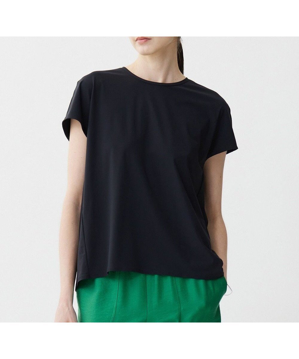 【アイシービー/iCB】の【WEB限定・接触冷感・UVカット・速乾】マットスキューバ 半袖プルオーバー インテリア・キッズ・メンズ・レディースファッション・服の通販 founy(ファニー) ファッション Fashion レディースファッション Fashion for Women トップス・カットソー Cut & Sew Tops シャツ・ブラウス・オフィスカジュアル Elegant Blouses & Button-Ups ロングTシャツ・Tシャツ Longline T-Shirts & Tees カジュアルプルオーバー・ニットトップス Pullovers & Knit Tops / Casual Pullovers カットソー・ベーシックTシャツ Cut-and-Sewn Tops / Stretch Tees & Basics インナー Innerwear 春 Spring カットソー Cut and Sewn Top シンプル Simple, Minimal ジャケット Jacket, Outerwear ストレッチ Stretch, Stretchy Fabric セットアップ Set-Up, Coordinated Outfit ドレープ Drape, Draping Fabric パターン Pattern, Design Print 半袖 Short Sleeve, Half Sleeve 羽織 Haori, Light Jacket S/S・春夏 SS, Spring/Summer, Warm Season 夏 Summer 旅行 Travel 2025年 2025 2025春夏・S/S Spring/Summer 2025 SS25 ブラック系|ID: prp329100004473770 ipo3291000000033206456