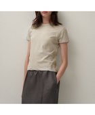 【エイトン/ATON】のFRESCA SINGLE JERSEY コンパクトTシャツ BEIGE|ID: prp329100004473785 ipo3291000000031579968