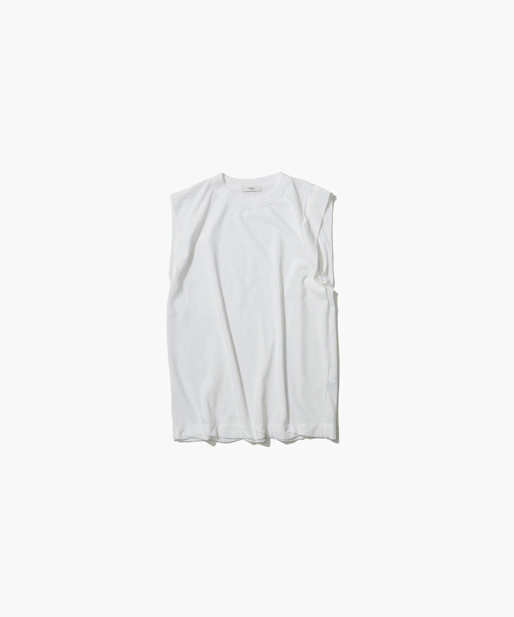 【エイトン/ATON】のFRESCA SINGLE JERSEY タンクトップ インテリア・キッズ・メンズ・レディースファッション・服の通販 founy(ファニー) 　ファッション　Fashion　レディースファッション　WOMEN　トップス・カットソー　Tops/Tshirt　シャツ/ブラウス　Shirts/Blouses　ロング / Tシャツ　T-Shirts　カットソー　Cut and Sewn　インド　India　春　Spring　カットソー　Cut And Sew　コンパクト　Compact　サマー　Summer　スタンダード　Standard　タンク　Tank　S/S・春夏　Ss・Spring/Summer　夏　Summer　WHITE|ID: prp329100004473791 ipo3291000000031523519