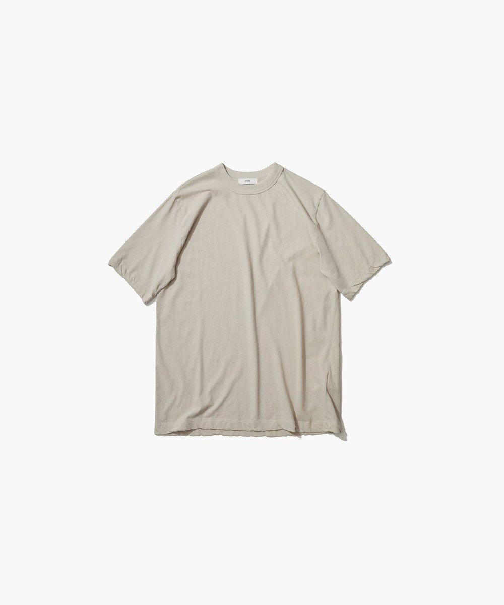【エイトン/ATON】のFRESCA SINGLE JERSEY スタンダードTシャツ インテリア・キッズ・メンズ・レディースファッション・服の通販 founy(ファニー) 　ファッション　Fashion　レディースファッション　WOMEN　トップス・カットソー　Tops/Tshirt　シャツ/ブラウス　Shirts/Blouses　ロング / Tシャツ　T-Shirts　カットソー　Cut and Sewn　インド　India　インナー　Inner　春　Spring　カットソー　Cut And Sew　コンパクト　Compact　サマー　Summer　スタンダード　Standard　タンク　Tank　レギュラー　Regular　S/S・春夏　Ss・Spring/Summer　夏　Summer　BEIGE|ID: prp329100004473795 ipo3291000000032039840
