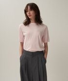 【エイトン/ATON】のFRESCA SINGLE JERSEY スタンダードTシャツ 人気、トレンドファッション・服の通販 founy(ファニー) ファッション Fashion レディースファッション WOMEN トップス・カットソー Tops/Tshirt シャツ/ブラウス Shirts/Blouses ロング / Tシャツ T-Shirts カットソー Cut and Sewn インド India インナー Inner 春 Spring カットソー Cut And Sew コンパクト Compact サマー Summer スタンダード Standard タンク Tank レギュラー Regular S/S・春夏 Ss・Spring/Summer 夏 Summer thumbnail PINK|ID: prp329100004473795 ipo3291000000032039841