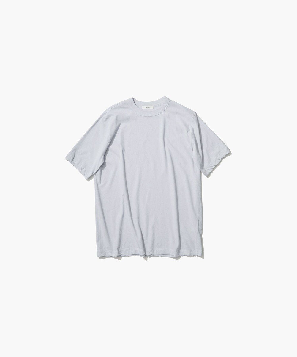 【エイトン/ATON】のFRESCA SINGLE JERSEY スタンダードTシャツ インテリア・キッズ・メンズ・レディースファッション・服の通販 founy(ファニー) 　ファッション　Fashion　レディースファッション　WOMEN　トップス・カットソー　Tops/Tshirt　シャツ/ブラウス　Shirts/Blouses　ロング / Tシャツ　T-Shirts　カットソー　Cut and Sewn　インド　India　インナー　Inner　春　Spring　カットソー　Cut And Sew　コンパクト　Compact　サマー　Summer　スタンダード　Standard　タンク　Tank　レギュラー　Regular　S/S・春夏　Ss・Spring/Summer　夏　Summer　SAX|ID: prp329100004473795 ipo3291000000032039843