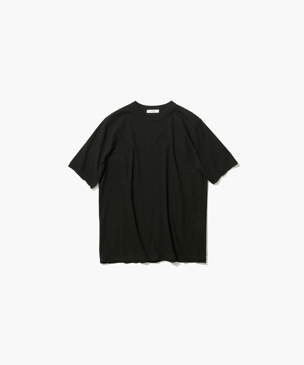 【エイトン/ATON】のFRESCA SINGLE JERSEY スタンダードTシャツ インテリア・キッズ・メンズ・レディースファッション・服の通販 founy(ファニー) 　ファッション　Fashion　レディースファッション　WOMEN　トップス・カットソー　Tops/Tshirt　シャツ/ブラウス　Shirts/Blouses　ロング / Tシャツ　T-Shirts　カットソー　Cut and Sewn　インド　India　インナー　Inner　春　Spring　カットソー　Cut And Sew　コンパクト　Compact　サマー　Summer　スタンダード　Standard　タンク　Tank　レギュラー　Regular　S/S・春夏　Ss・Spring/Summer　夏　Summer　BLACK|ID: prp329100004473795 ipo3291000000032039844