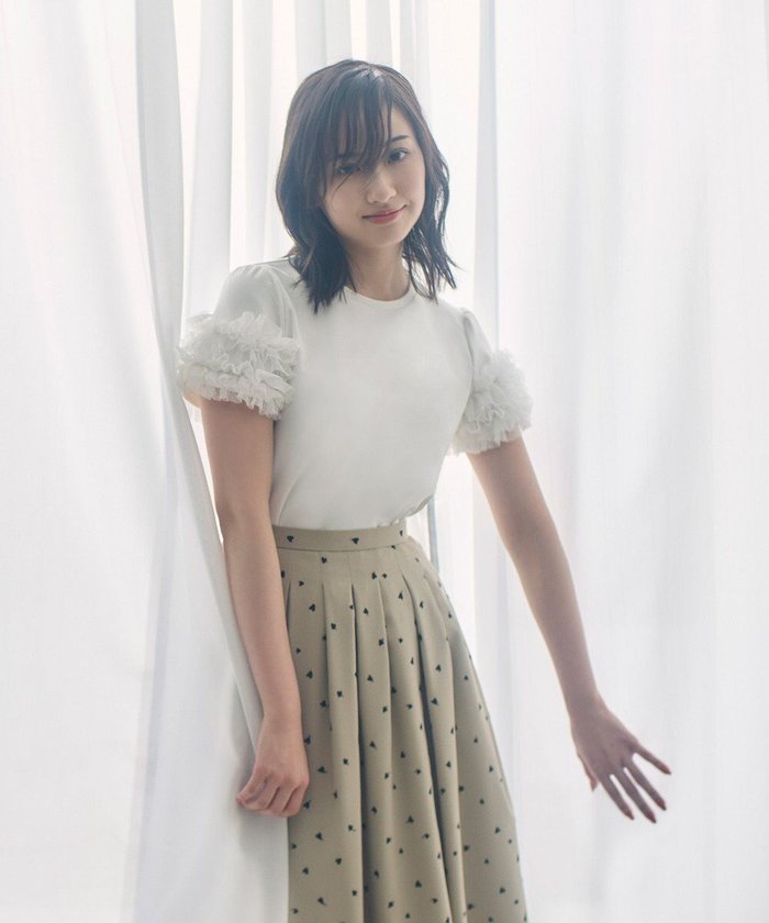 【トッカ/TOCCA】の【星風まどかコラボ】【洗える・UVカット】DOT GARLAND Tシャツ インテリア・キッズ・メンズ・レディースファッション・服の通販 founy(ファニー) https://founy.com/ ファッション Fashion レディースファッション Fashion for Women トップス・カットソー Cut & Sew Tops シャツ・ブラウス・オフィスカジュアル Elegant Blouses & Button-Ups ロングTシャツ・Tシャツ Longline T-Shirts & Tees カットソー・ベーシックTシャツ Cut-and-Sewn Tops / Stretch Tees & Basics 2025年 2025 2025春夏・S/S Spring/Summer 2025 SS25 カットソー Cut and Sewn Top コラボ Collaboration, Collab 夏 Summer 春 Spring S/S・春夏 SS, Spring/Summer, Warm Season 洗える Machine Washable |ID: prp329100004473839 ipo3291000000032057615
