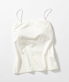 【23区/NIJYUSANKU】の【洗える】ベアトップ パッド付き キャミソール ホワイト系|ID: prp329100004473850 ipo3291000000032389605
