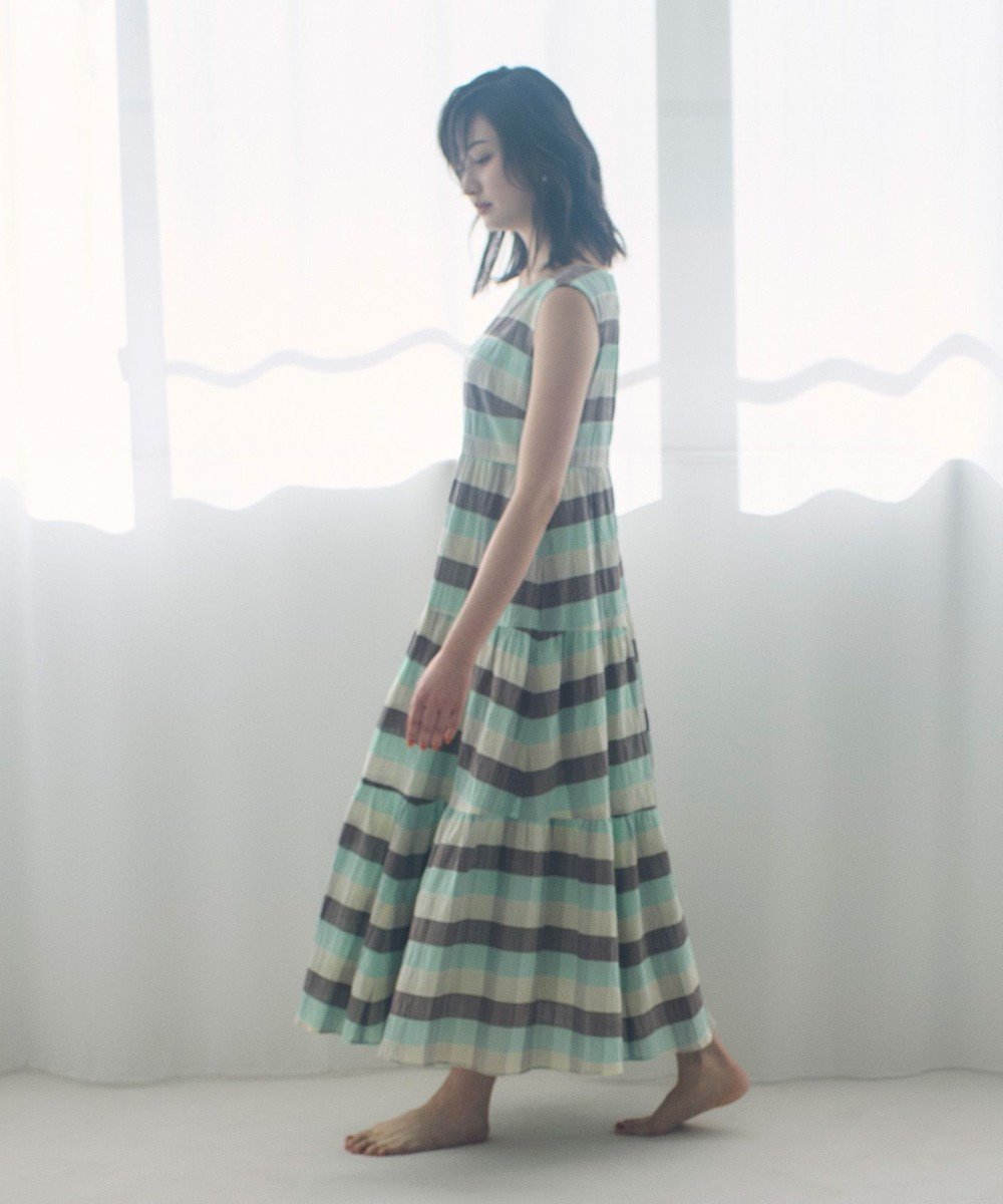 【トッカ/TOCCA】の【洗える】OPTICAL CUBE DRESS ドレス インテリア・キッズ・メンズ・レディースファッション・服の通販 founy(ファニー) 　ファッション　Fashion　レディースファッション　WOMEN　ワンピース　Dress　ドレス　Party Dresses　NEW・新作・新着・新入荷　New Arrivals　2025年　2025　2025春夏・S/S　Ss,Spring/Summer,2025　ドレス　Dress　夏　Summer　春　Spring　S/S・春夏　Ss・Spring/Summer　洗える　Washable　グリーン系5|ID: prp329100004473864 ipo3291000000031524220