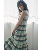 【トッカ/TOCCA】の【洗える・消臭】OPTICAL CUBE DRESS ドレス グリーン系5|ID: prp329100004473864 ipo3291000000032025783