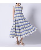 【トッカ/TOCCA】の【洗える・消臭】OPTICAL CUBE DRESS ドレス ブルー系5|ID: prp329100004473864 ipo3291000000032025784