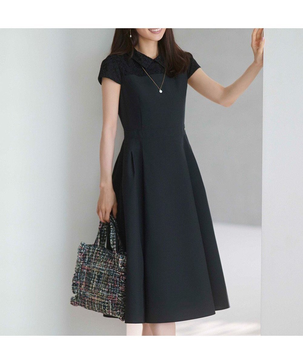 【トッカ/TOCCA】の【sweet11月号掲載】【洗える・消臭】LACE A LA CARTE ドレス インテリア・キッズ・メンズ・レディースファッション・服の通販 founy(ファニー) 雑誌掲載アイテム Magazine Picks & Fashion Features ファッション雑誌 Fashion Magazines スウィート Sweet ファッション Fashion レディースファッション Fashion for Women ワンピース Dresses フォーマル・パーティードレス・結婚式用ドレス Elegant & Casual Dresses 春 Spring 洗える Machine Washable 11月号 November Issue シンプル Simple, Minimal 雑誌 Magazine, Fashion Magazine ドレス Dress, One-Piece レース Lace, Lace Fabric S/S・春夏 SS, Spring/Summer, Warm Season おすすめ Recommended / Our Picks 夏 Summer 2025年 2025 2025春夏・S/S Spring/Summer 2025 SS25 ブラック系|ID: prp329100004473872 ipo3291000000033873088