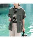 【23区/NIJYUSANKU】の【洗える】ライトシアーマットクロス ミリタリーディティール シャツ 人気、トレンドファッション・服の通販 founy(ファニー) ファッション Fashion レディースファッション Fashion for Women トップス・カットソー Cut & Sew Tops シャツ・ブラウス・オフィスカジュアル Elegant Blouses & Button-Ups 春 Spring 洗える Machine Washable クール Cool, Chic シアー Sheer, See-Through ボトム Bottoms, Lower Wear S/S・春夏 SS, Spring/Summer, Warm Season おすすめ Recommended / Our Picks 夏 Summer 2025年 2025 2025春夏・S/S Spring/Summer 2025 SS25 thumbnail カーキ系|ID: prp329100004473876 ipo3291000000033577463