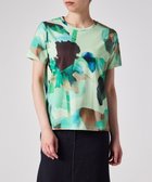 【ポール スミス/Paul Smith】のFloral Paint Studies 半袖Tシャツ グリーン|ID: prp329100004473950 ipo3291000000032026111