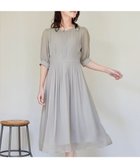 【ティアクラッセ/Tiaclasse】の【洗える】シフォンワンピース グレー|ID: prp329100004473954 ipo3291000000031525025