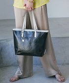 【トプカピ/TOPKAPI】の【TREASURE TOPKAPI】PVCコート キャンバス トートバッグ / A4対応 / 撥水 ブラック|ID: prp329100004473958 ipo3291000000031834092