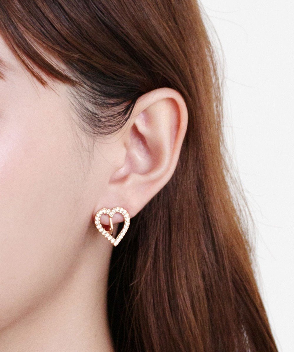 【トッカ/TOCCA】のWISH IN HEART EARRINGS イヤリング インテリア・キッズ・メンズ・レディースファッション・服の通販 founy(ファニー) 　ファッション　Fashion　レディースファッション　Ladies' Fashion Online　ジュエリー　Jewelry　リング　Rings　イヤリング　Earrings　冬　Winter　アクセサリー　Accessories　イヤリング　Earrings　ジュエリー　Jewelry　バランス　Balance　フォルム　Form　モチーフ　Motif　リュクス　Luxe　A/W・秋冬　Aw・Autumn/Winter・Fw・Fall-Winter　ローズ系|ID: prp329100004473970 ipo3291000000032501737
