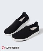 【ステッピ/steppi / MEN】の【撥水/抗菌防臭】多機能ニットシューズ(メンズ向け) ブラック×ホワイト|ID: prp329100004475265 ipo3291000000035490731