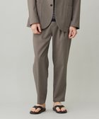 【アンフィーロ/UNFILO / MEN】の【吸水速乾/抗菌防臭/接触冷感/UVカット】TENNEN TOUCH タックパンツ チャコール|ID: prp329100004475271 ipo3291000000031754813