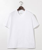 【ジョセフ アブード/JOSEPH ABBOUD / MEN】の【オーガニックコットン使用・日本素材・日本縫製】】JOEコットンサッカー Vネック Tシャツ ホワイト系|ID: prp329100004475272 ipo3291000000031671789
