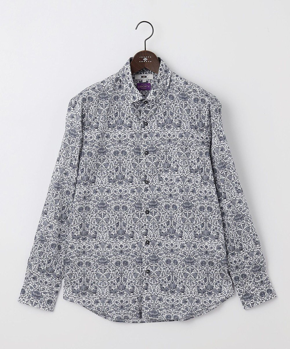 【ジョセフ アブード/JOSEPH ABBOUD / MEN】の【リバティー柄】プリントシャツ インテリア・キッズ・メンズ・レディースファッション・服の通販 founy(ファニー) 　ファッション　Fashion　メンズファッション　MEN　トップス・カットソー　Tops/Tshirt/Men　シャツ　Shirts　シルク　Silk　シンプル　Simple　スマート　Smart　ドレープ　Drape　フラワー　Flower　プリント　Print　夏　Summer　S/S・春夏　Ss・Spring/Summer　A/W・秋冬　Aw・Autumn/Winter・Fw・Fall-Winter　ホワイト系6|ID: prp329100004475282 ipo3291000000031988064