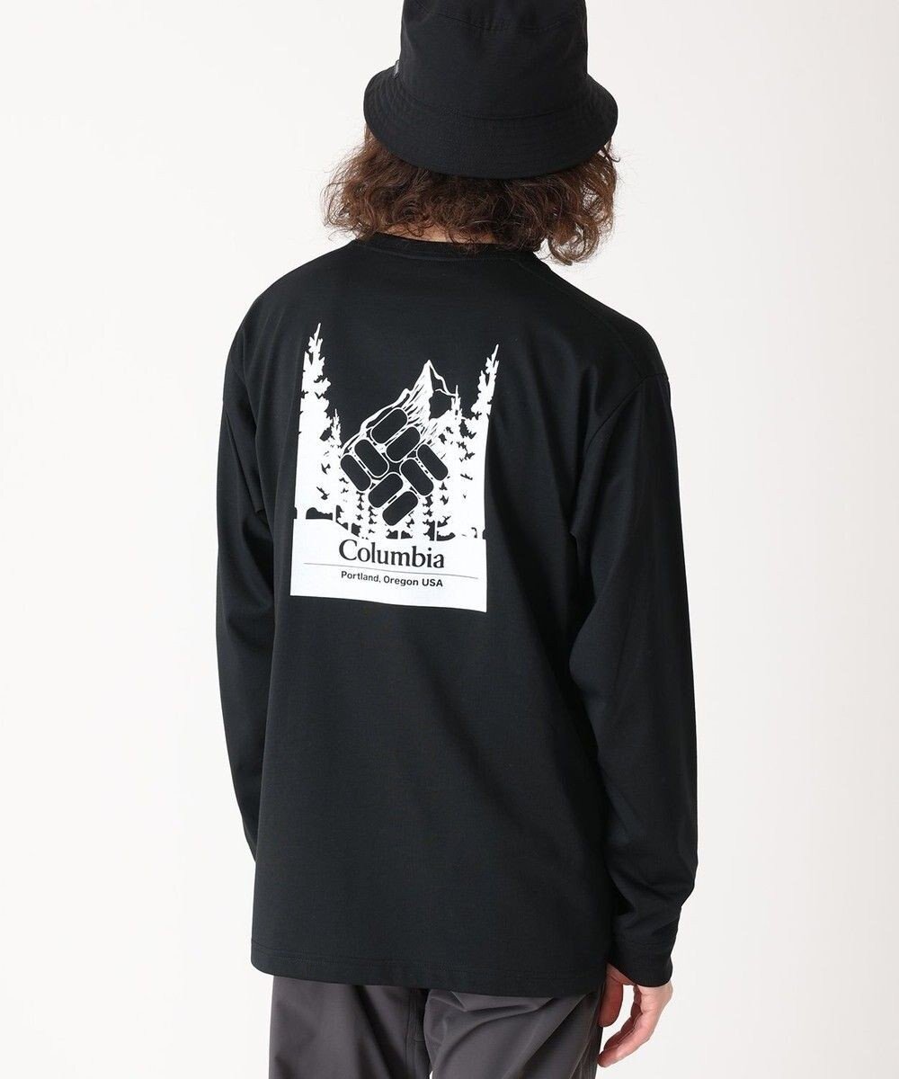 【コロンビア/Columbia / MEN】のColumbia/ アーバンハイクグラフィックロングスリーブTシャツ /コロンビア インテリア・キッズ・メンズ・レディースファッション・服の通販 founy(ファニー) 　ファッション　Fashion　メンズファッション　Fashion for Men　トップス・カットソー　Cut & Sew Tops　メンズシャツ　Shirts　アウトドア　Outdoor Clothing　カットソー　Cut and Sewn Top　グラフィック　Graphic, Graphic Design　トレンド　Trend, Trending Now　長袖　Long Sleeve, Full Sleeve　パターン　Pattern, Design Print　フィット　Fit, Slim Fit　リラックス　Relax, Relaxed Fit　A/W・秋冬　Autumn/Winter　S/S・春夏　SS, Spring/Summer, Warm Season　おすすめ　Recommended / Our Picks　夏　Summer　Black、 Logo Back Print|ID: prp329100004475284 ipo3291000000033551864