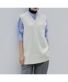 【アイシービー/iCB】の【洗える】ソフトカシミヤミックス ニットベスト オフホワイト系|ID: prp329100004475303 ipo3291000000035633856