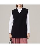 【アイシービー/iCB】の【洗える】ソフトカシミヤミックス ニットベスト ブラック系|ID: prp329100004475303 ipo3291000000035633857