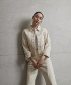 【サキュウ/caqu】の【洗える/ストレッチ】modern jacket type 2nd. デニムジャケット 人気、トレンドファッション・服の通販 founy(ファニー) ファッション Fashion レディースファッション WOMEN アウター Coat Outerwear ジャケット Jackets デニムジャケット Denim Jackets インディゴ Indigo ヴィンテージ Vintage 洗える Washable ジャケット Jacket ジーンズ Jeans ストレッチ Stretch センター Center デニム Denim プリーツ Pleats モダン Modern リラックス Relax レギュラー Regular ワーク Work A/W・秋冬 Aw・Autumn/Winter・Fw・Fall-Winter S/S・春夏 Ss・Spring/Summer 夏 Summer thumbnail ecru|ID: prp329100004475316 ipo3291000000031965012