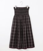 【自由区/JIYU-KU】の【WEB限定】キュプラジャカードリバーシブル スカート ボルドーチェック|ID: prp329100004475342 ipo3291000000031863639