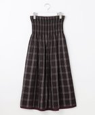 【自由区/JIYU-KU】の【WEB限定】キュプラジャカードリバーシブル スカート ボルドーチェック|ID: prp329100004475342 ipo3291000000033371618