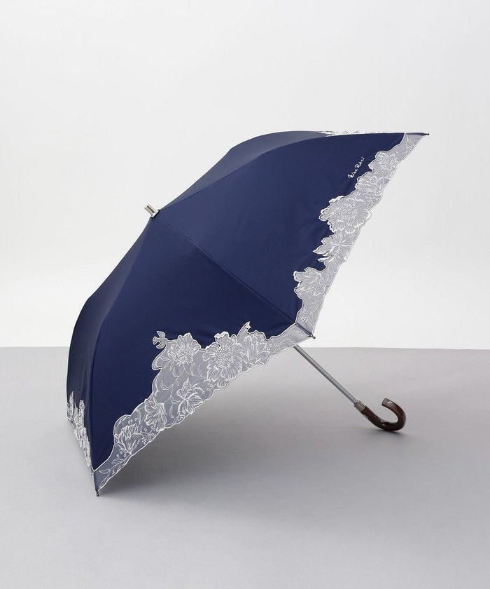 【アウロラ/AURORA】のNINA RICCI (ニナリッチ) 刺しゅうオーガンジー掛け合わせ晴雨兼用パラソル(折り畳み・トップフラット傘) インテリア・キッズ・メンズ・レディースファッション・服の通販 founy(ファニー) https://founy.com/ ファッション Fashion レディースファッション Ladies' Fashion Online 傘 / レイングッズ Umbrellas/Rainwear エレガント 上品 Elegant オーガンジー Organdy 傘 Umbrella サマー Summer フラット Flat 日傘 Parasol リボン Ribbon ワーク Work |ID: prp329100004475351 ipo3291000000032323240