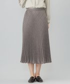 【ジェイ プレス/J.PRESS】の【洗える】テトロンレーヨンビエラ チェック プリーツ スカート ダークブラウン×パープル系|ID: prp329100004475368 ipo3291000000031971003